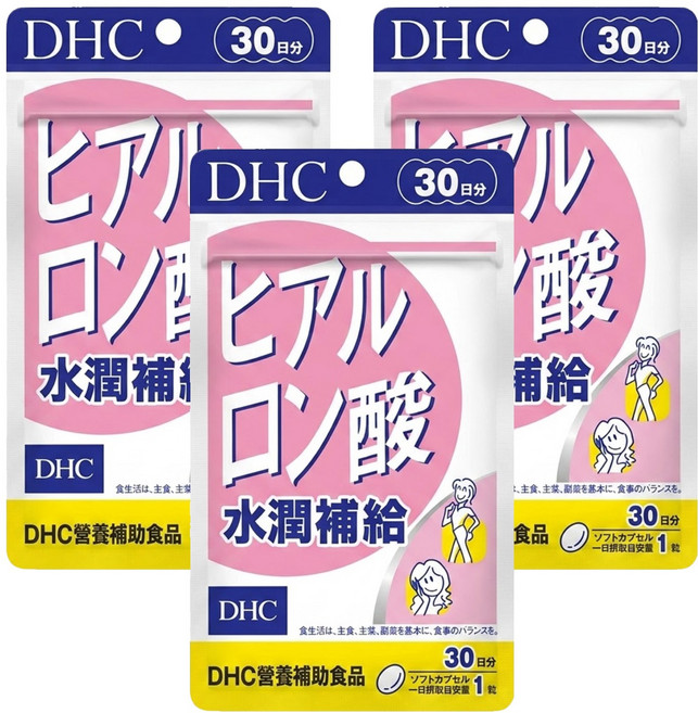 DHC 台灣公司貨 水潤補給30日份, 30顆, 330mg, 3包