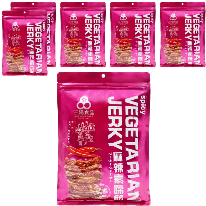 三陽食品 麻辣素蹄筋, 250g, 6包