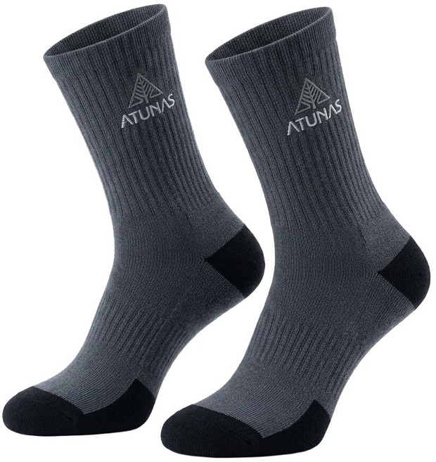 ATUNAS 歐都納 中筒coolmax紳士襪 A1ASGZ07N, 1套, 深灰色