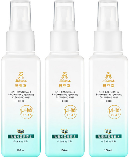 Mdmmd. 明洞國際 涼感私密抑菌青春水, 100ml, 3件
