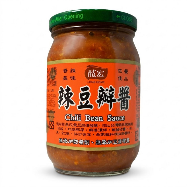 龍宏 辣豆瓣醬, 460g, 1罐