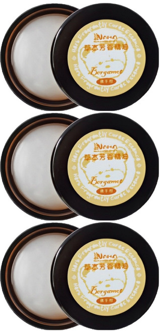 小熊工廠Naha Bear 精油膏 佛手柑, 10ml, 3入
