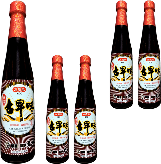 高慶泉 古早味油膏, 410ml, 5瓶