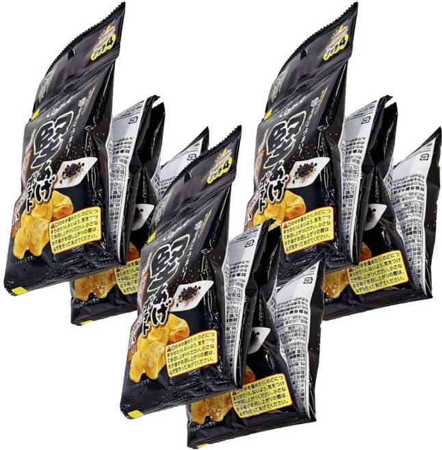 Calbee 卡樂比 Kataage Potato 黑胡椒風味洋芋片, 60g, 3包