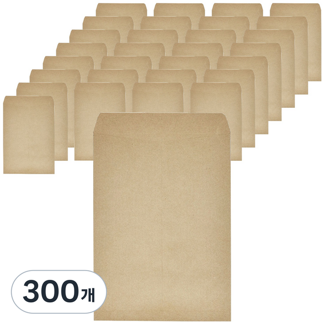 梨花 單面方底紙袋, A4, 300個