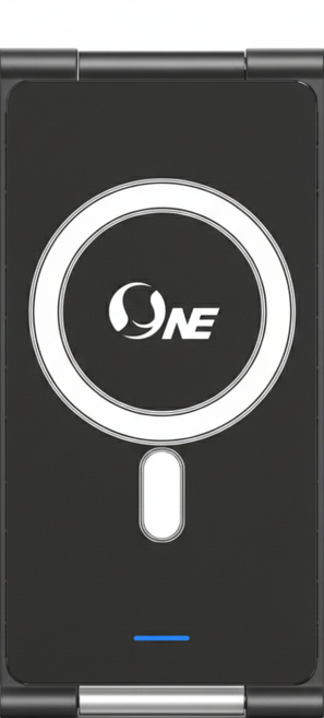 o-one 3+1多功能無線充電座 雙15W快充 NCC/BSMI雙認證 黑色 1盒