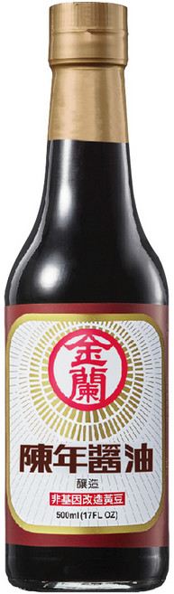 KIMLAN 金蘭 陳年醬油, 500ml, 1瓶
