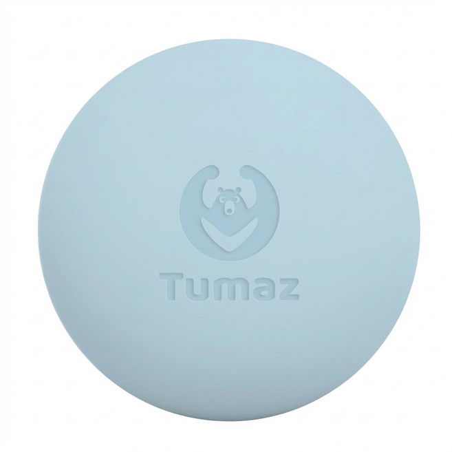 Tumaz 月熊 筋膜紓壓按摩球, 藍色泡泡糖, 1個