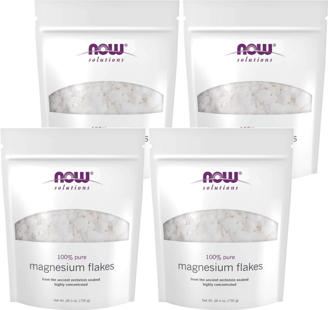 NOW solutions 鎂浴鹽, 750g, 4包