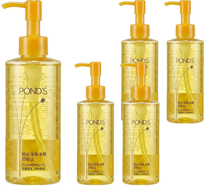 POND'S 旁氏 深層淨顏卸妝油, 175ml, 5瓶