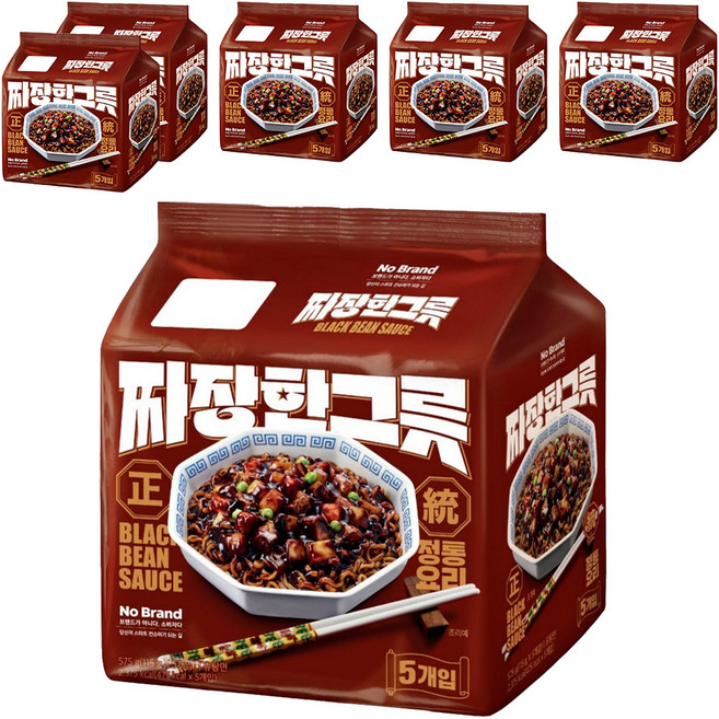 No Brand 韓式炸醬拉麵 115g 5包, 30包