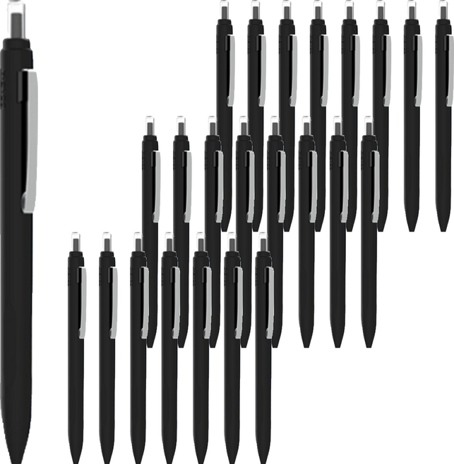 DONG-A Newen 原子筆 0.7mm P-10 C 12入, 2個, 黑色