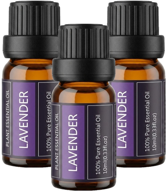Pavaruni 美國 香薰純單方精油 薰衣草 Lavender 10ml 3瓶 台灣公司貨