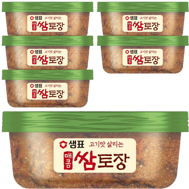 Sempio 膳府 香辣包飯醬, 6個, 170g