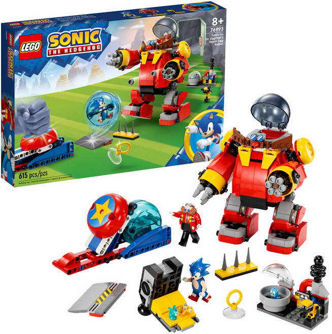 LEGO 76993 音速小子系列, 多色, 1盒