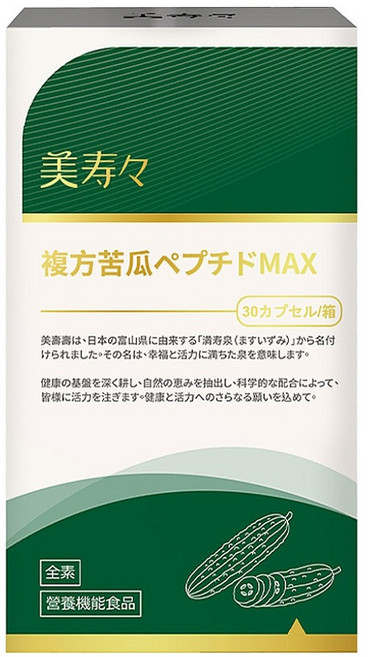 美壽壽 複方苦瓜胜肽 MAX, 1套, 30顆
