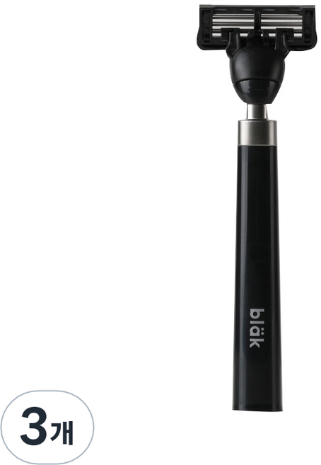 blak 刮鬍刀 尼祿黑, 1入, 3個