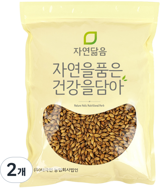 Jayundalum 韓國產烘焙大麥茶, 2個, 800g
