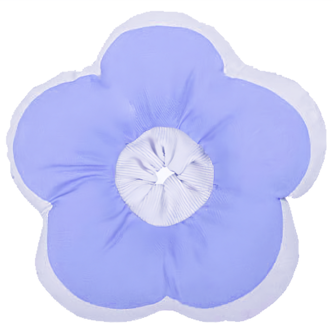 小花伊莉莎白圈術後防舔頭套, 1個, 芋泥奶紫