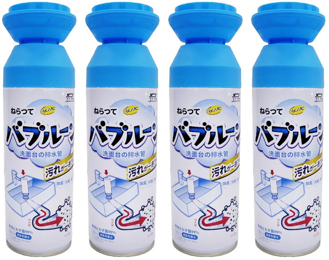 DUER 杜爾德澳 排水管泡泡清潔慕斯, 500ml, 4瓶