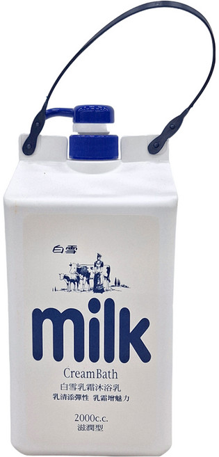 Snow White 白雪 乳香沐浴乳滋潤型, 2kg, 1瓶