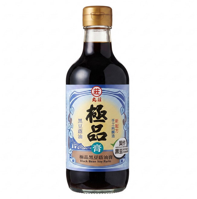 丸莊醬油 極品黑豆蔭油膏, 350g, 1瓶
