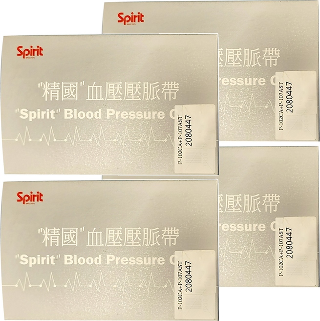 Spirit 精國 血壓壓脈帶 護士型, P-102CA + P-107AST, 4組