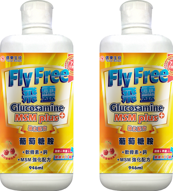 信東生技 飛靈葡萄糖胺液, 946ml, 2瓶