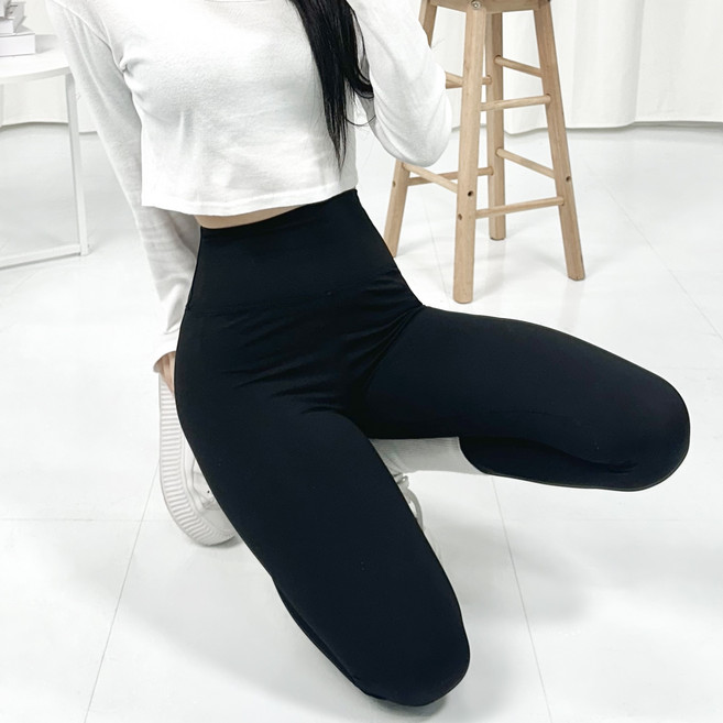 PEONIST 女款塑身上衣高腰緊身褲 R