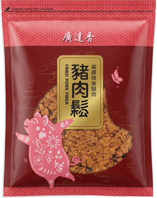 廣達香 豬肉鬆, 1kg, 1包