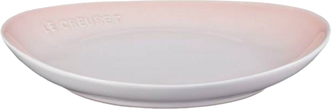 LE CREUSET 輕荷漫舞系列橢圓盤, 貝殼粉, 1個