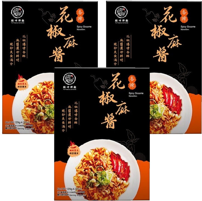 大甲佳旭 花椒麻醬麵 129g, 3盒