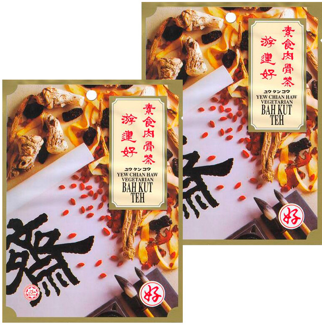 游建好 素肉骨茶湯滷包 全素, 50g, 2包