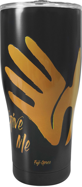 FUJI-GRACE 富士雅麗 陶瓷噴層保溫保冰Hot瓷杯, 金屬黑, 900ml, 1個