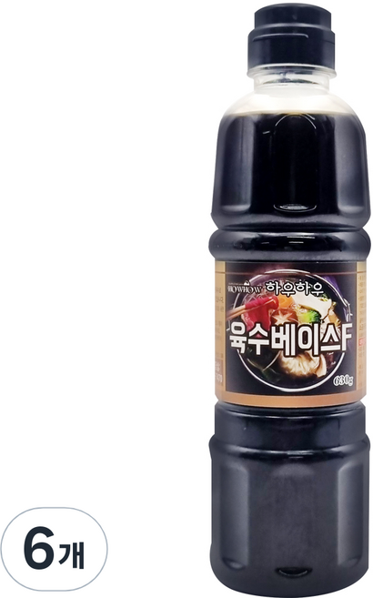 FNC Korea HowHow 高湯基底F, 630g, 6個