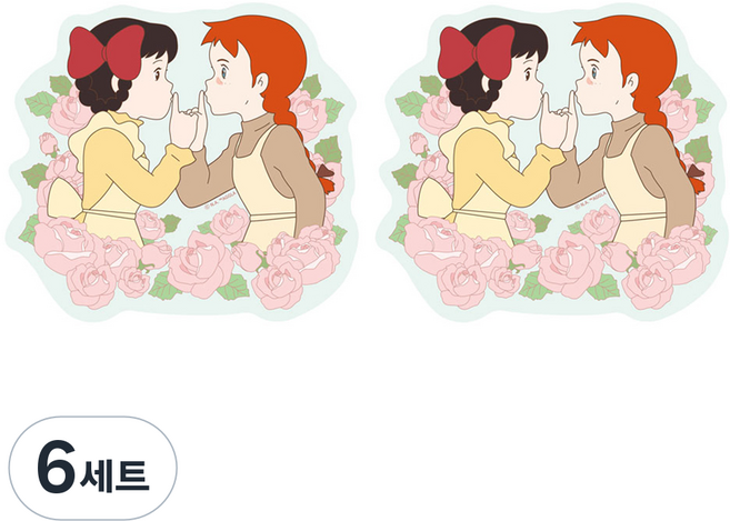 Flyingwhales 紅髮安妮造型卡片組, 6套, 朋友