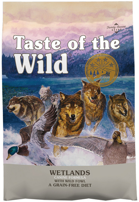 Taste of the Wild 海陸饗宴 成犬用 荒野配方飼料, 鴨肉 + 火雞肉, 5.6kg, 1袋