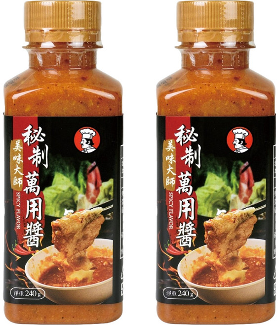CHEF'S CHOICE 美味大師 秘制萬用醬, 240g, 2瓶