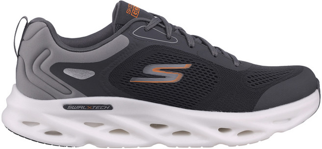 SKECHERS 男款Go Run Swirl Tech Speed跑鞋 SP0MRCDX082