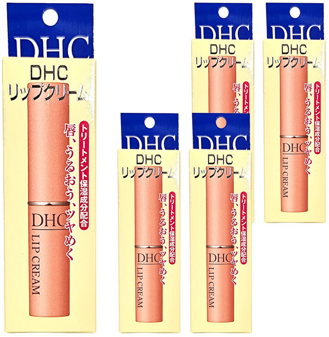 DHC 台灣公司貨 純欖護唇膏, 無色, 1.5g, 5支