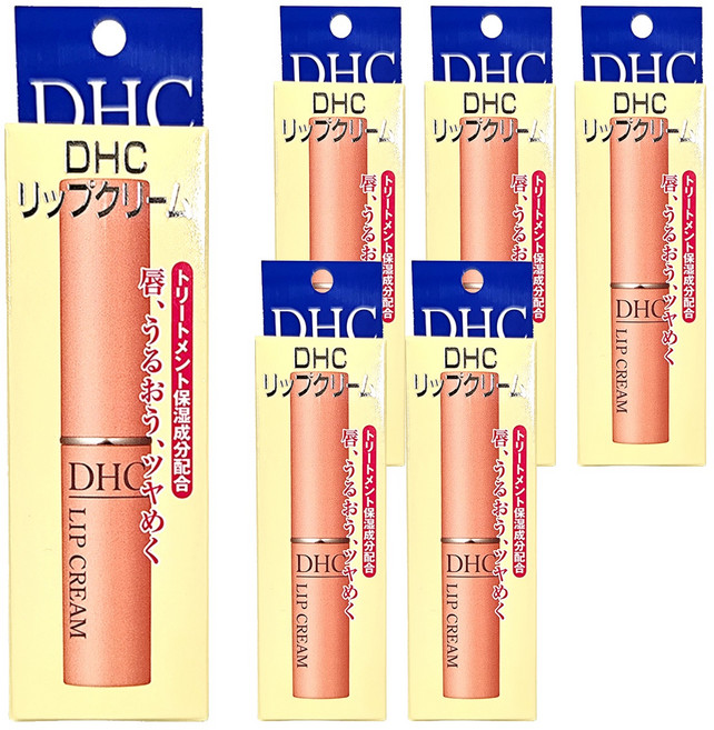 DHC 台灣公司貨 純欖護唇膏, 無色, 1.5g, 6支