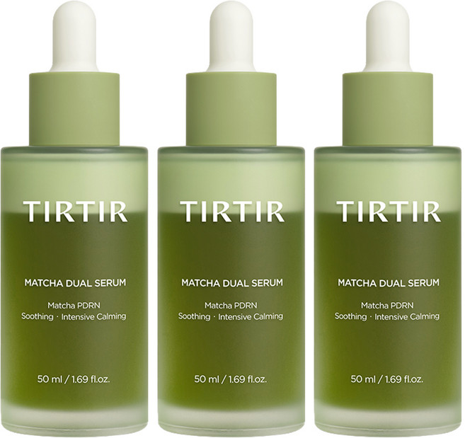 TIRTIR 抹茶雙效精華液, 3個, 50ml