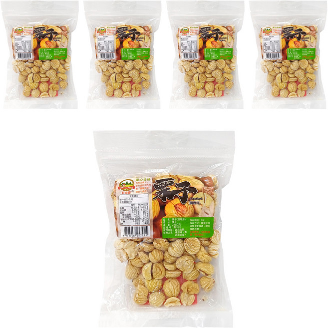 WON LAI WON 旺來旺 栗子 調理用, 200g, 5包