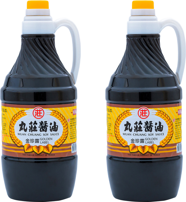 丸莊醬油 金珍露醬油, 1.6L, 2瓶