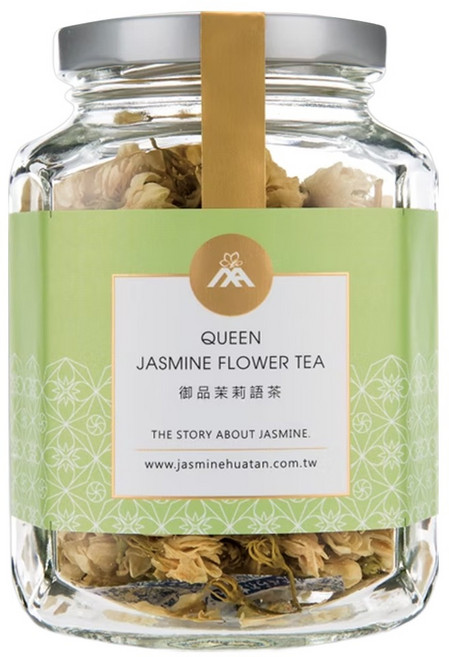 Jasmine Huatan 茉莉花壇夢想館 御品茉莉語茶, 1個, 1個裝, 20g