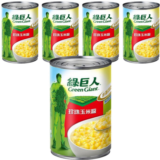 Green Giant 綠巨人 珍珠玉米醬, 425g, 5罐