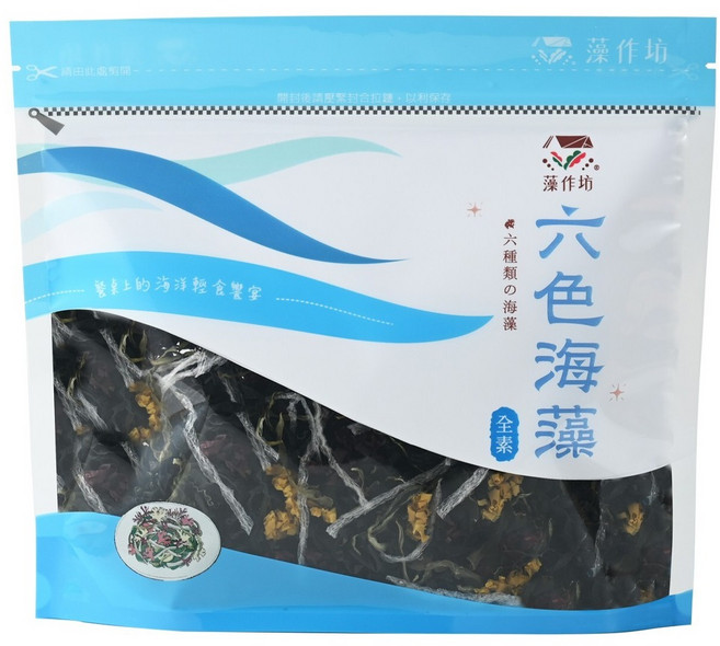 藻作坊 六色海藻, 80g, 1包