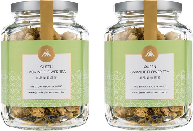 Jasmine Huatan 茉莉花壇夢想館 御品茉莉語茶, 2個, 1個裝, 20g