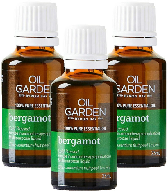 OiL GARDEN 澳悠園 精油 佛手柑, 25ml, 3瓶