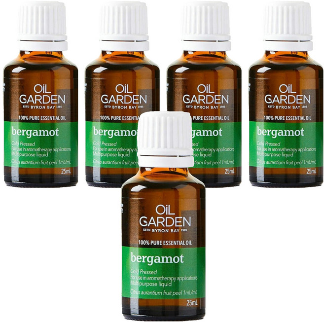 OiL GARDEN 澳悠園 精油 佛手柑, 25ml, 5瓶